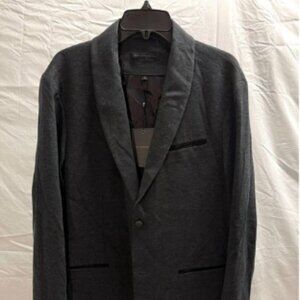 NEW John Varvatos Sean Black Shawl Collar Jacket